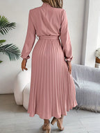 Lunessa™ | Elegant Pleated Dress