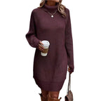 Melly - Women's Knitted Sweater Dress