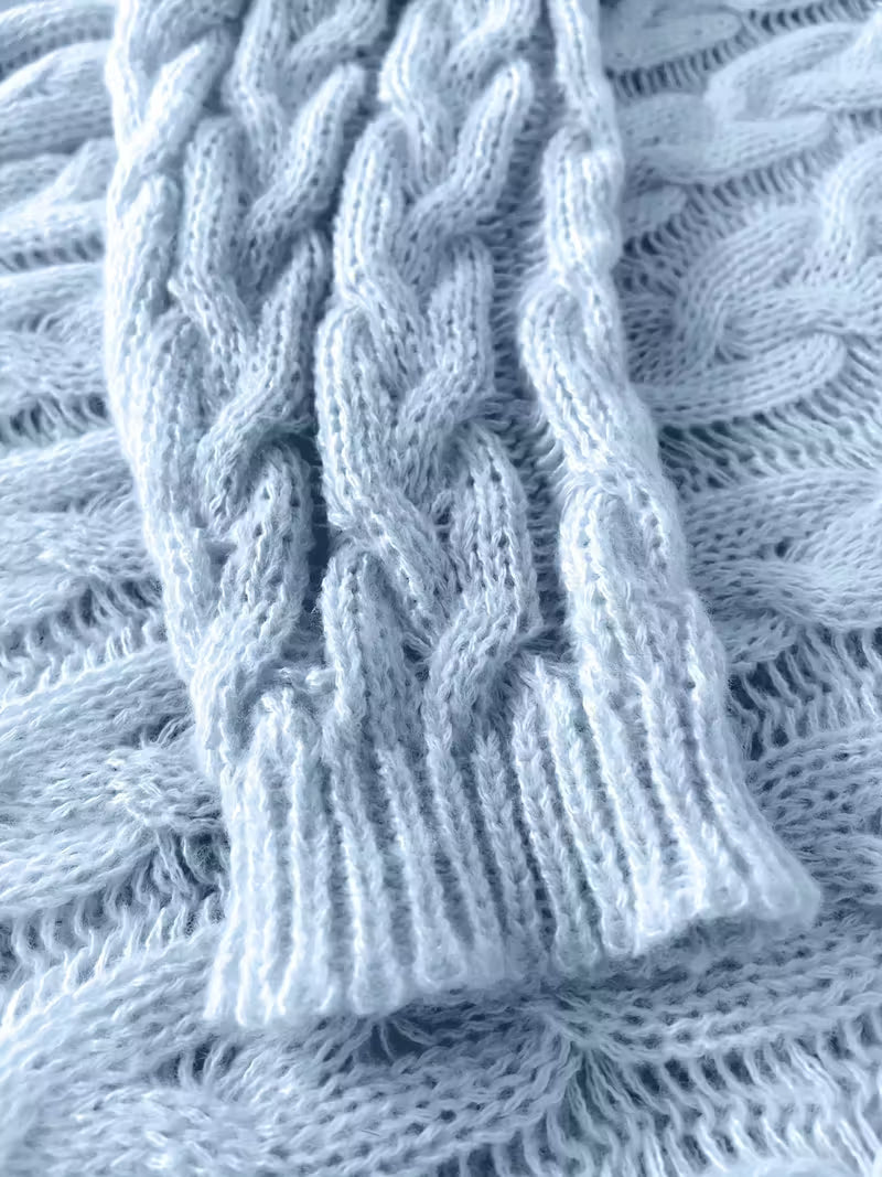 Ann- Knitted Hoodie Cardigan