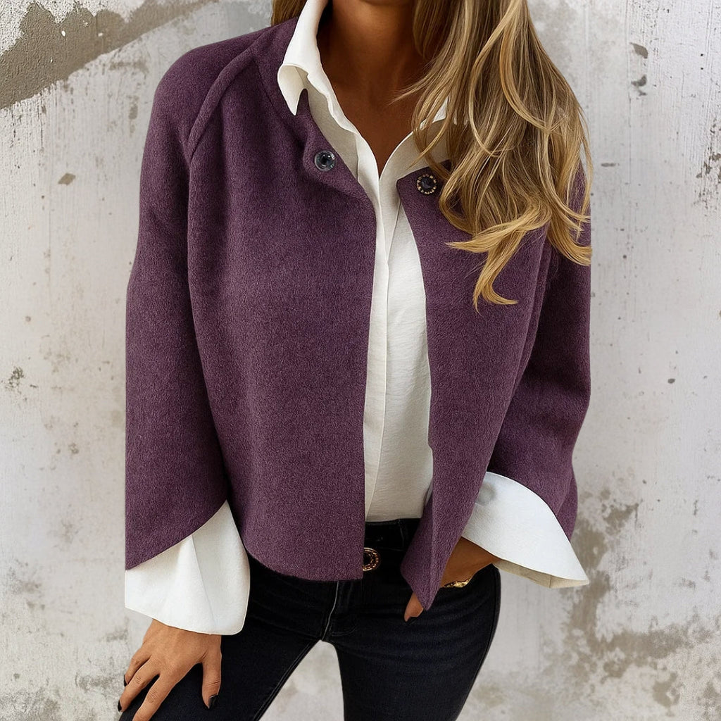 Judith™ | Elegant, Warm Cropped Jacket