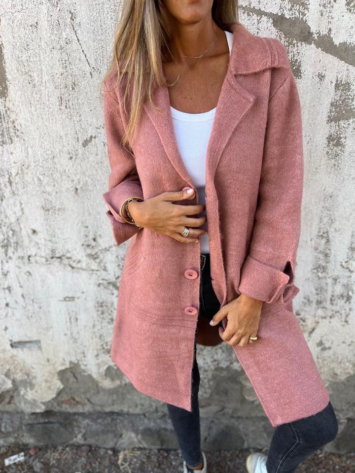 Sienna | Effortless Long Lapel Coat