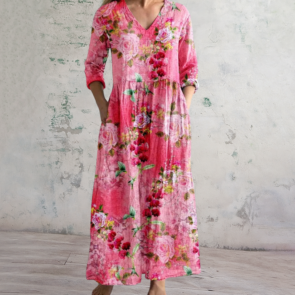 Rosalie | Floral Maxi Dress