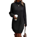 Melly - Women's Knitted Sweater Dress