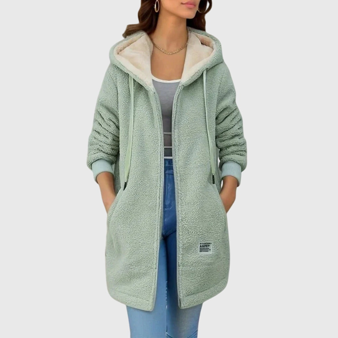 Birgitta | Women's Fleece Jacket – Style and Warmth for Cold Days