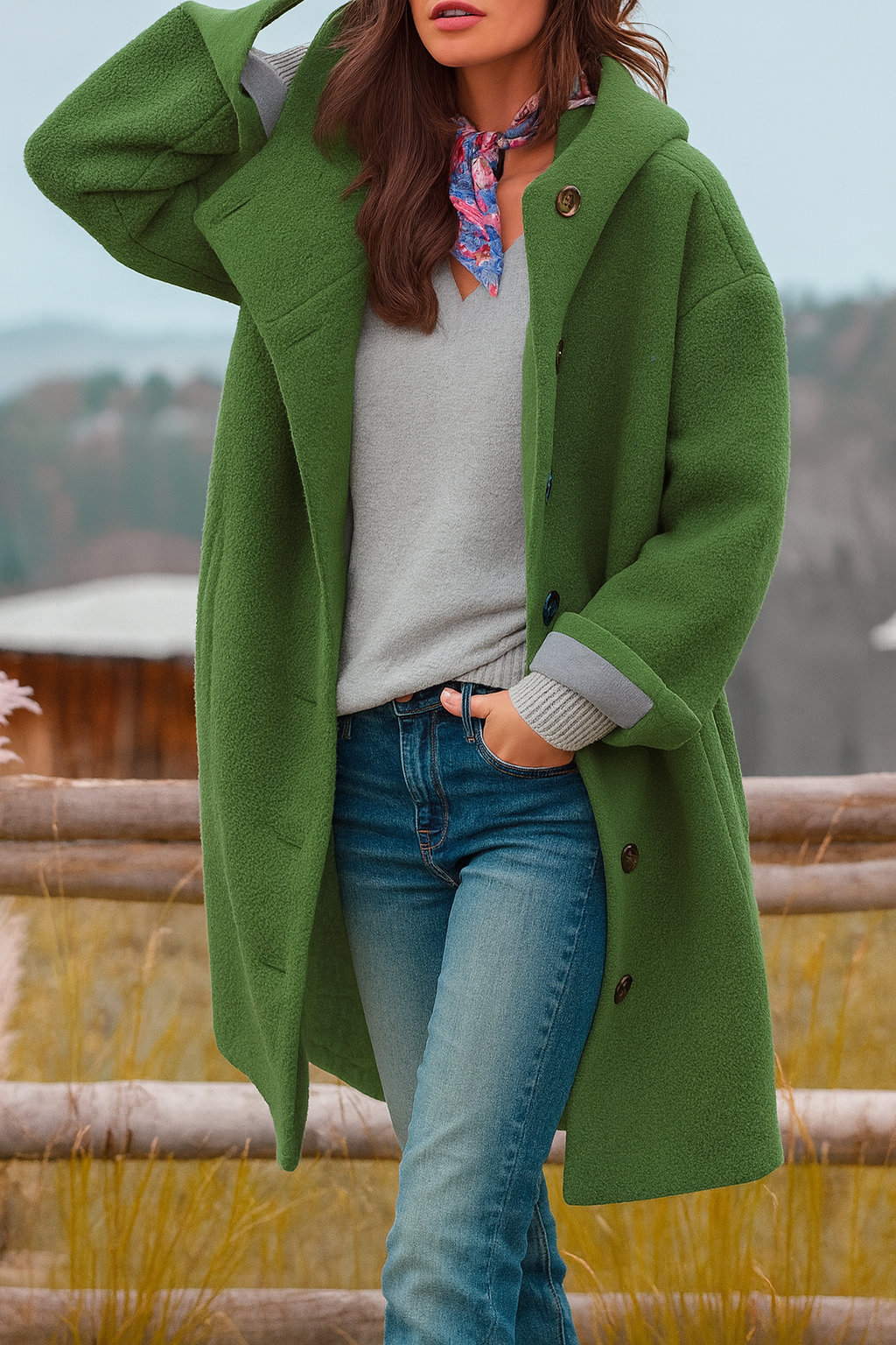 Freja – Everyday Coat, Mid-Length & Cozy