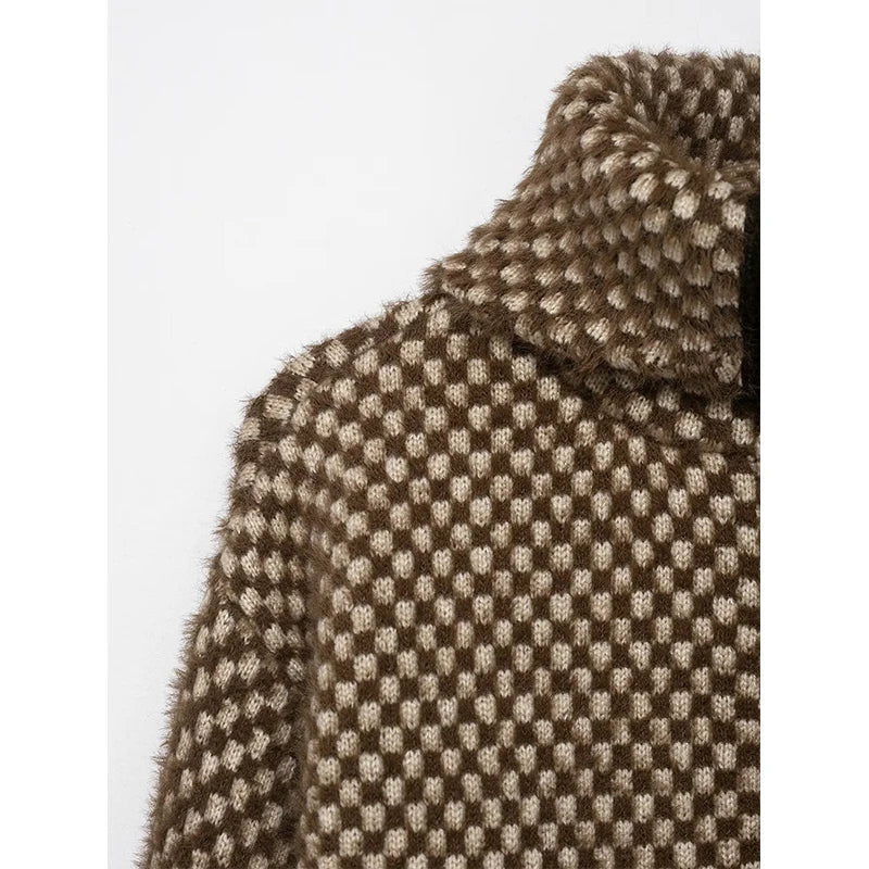 Janine- Spliced knit Jackets