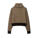 Janine- Spliced knit Jackets
