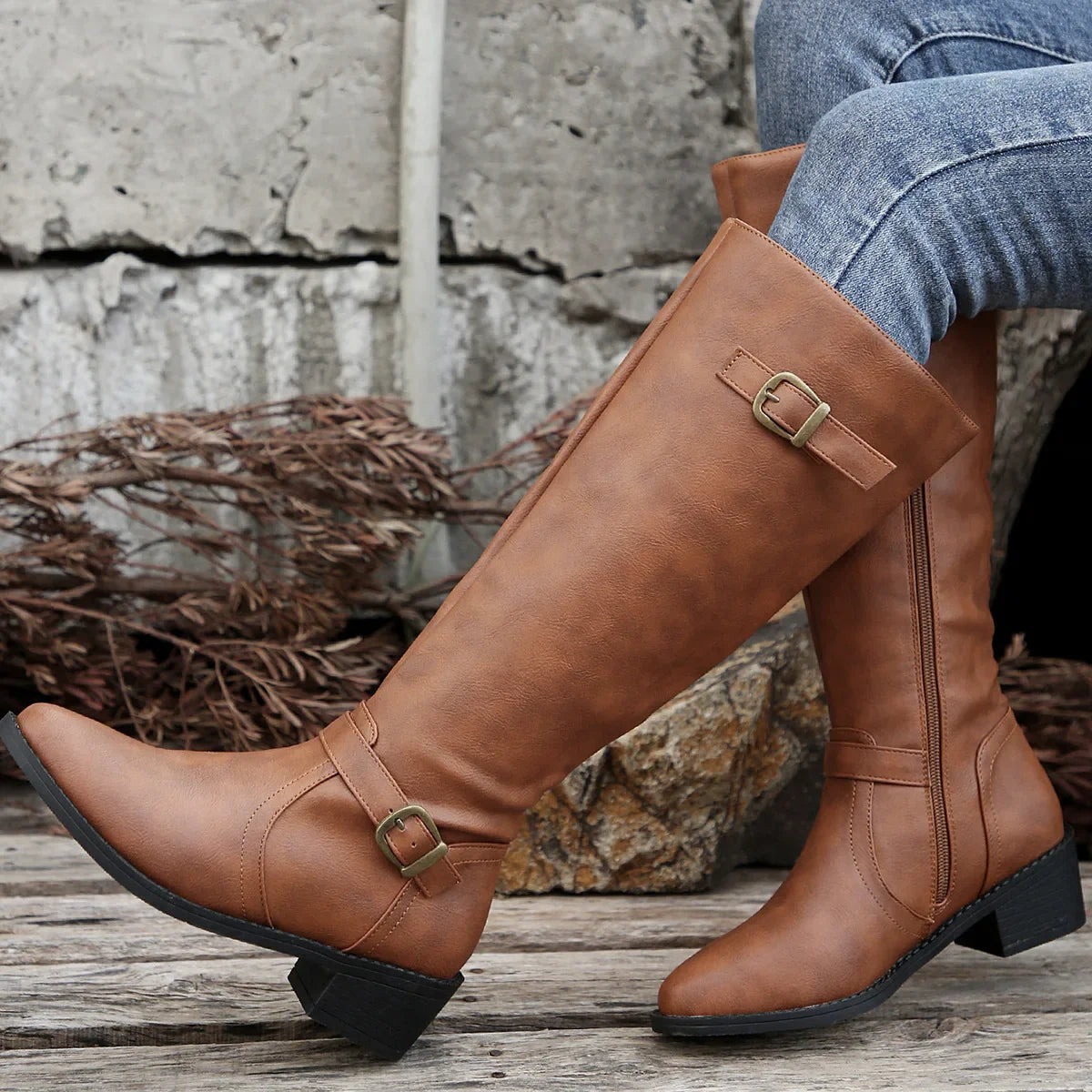Terry - Wide Calf Boots