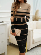 Daisy- Long Sleeve Knit Dress