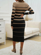Daisy- Long Sleeve Knit Dress