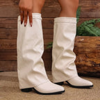 Chelsea- Fashionable Pleated High Heel