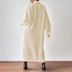 Mina- Knit Dresses with Turtleneck