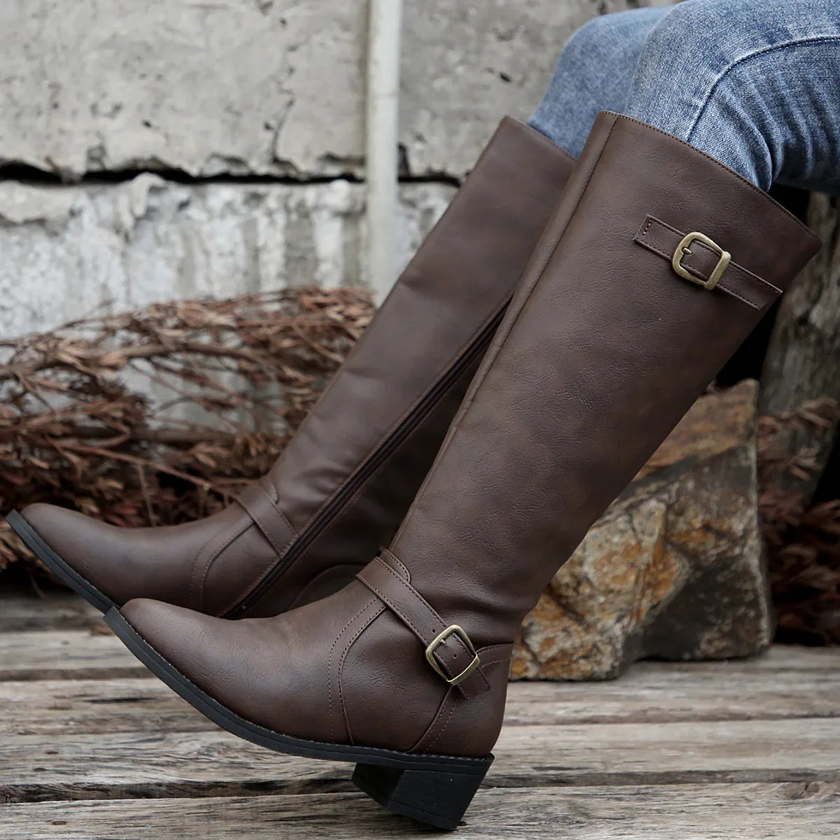 Terry - Wide Calf Boots