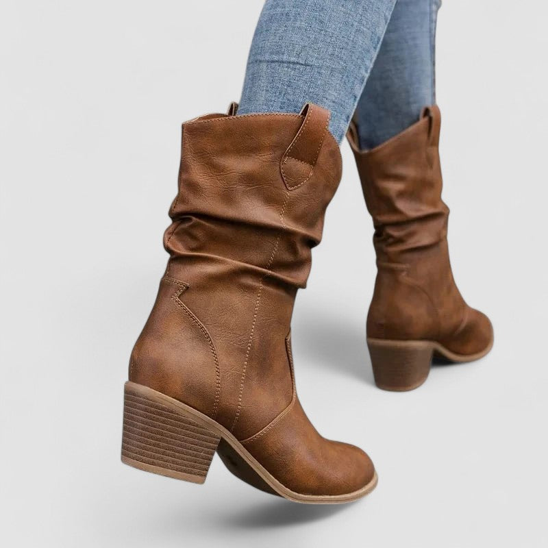 Vivian™ – Leather Boots
