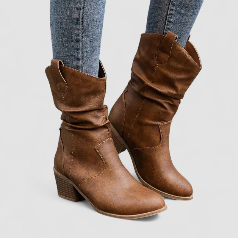 Vivian™ – Leather Boots