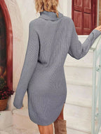 Melly - Women's Knitted Sweater Dress