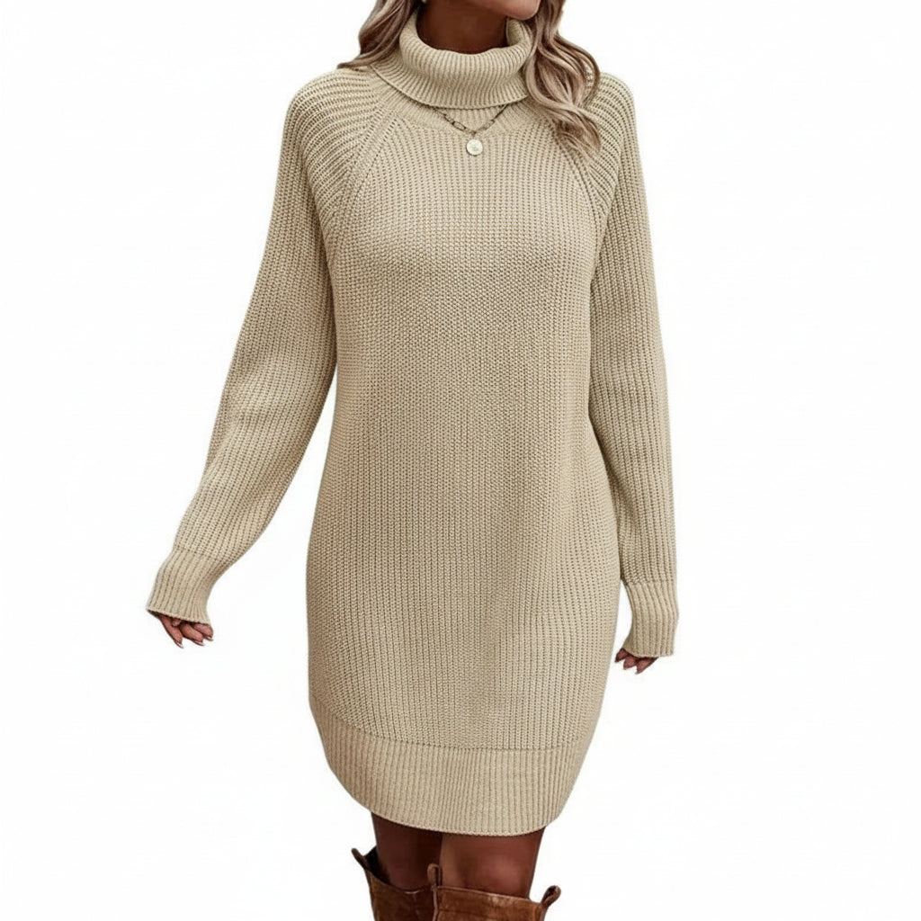 Melly - Women's Knitted Sweater Dress