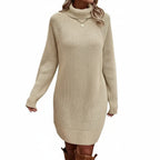 Melly - Women's Knitted Sweater Dress