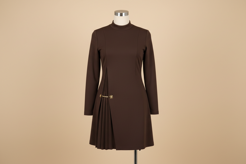 Noella™ | Elegant Pleated Dress
