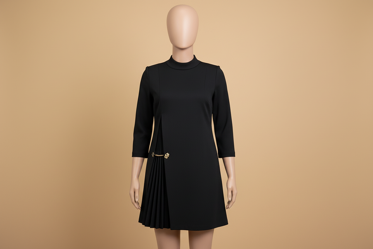 Noella™ | Elegant Pleated Dress