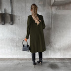 Tailored Double-Breasted Coat